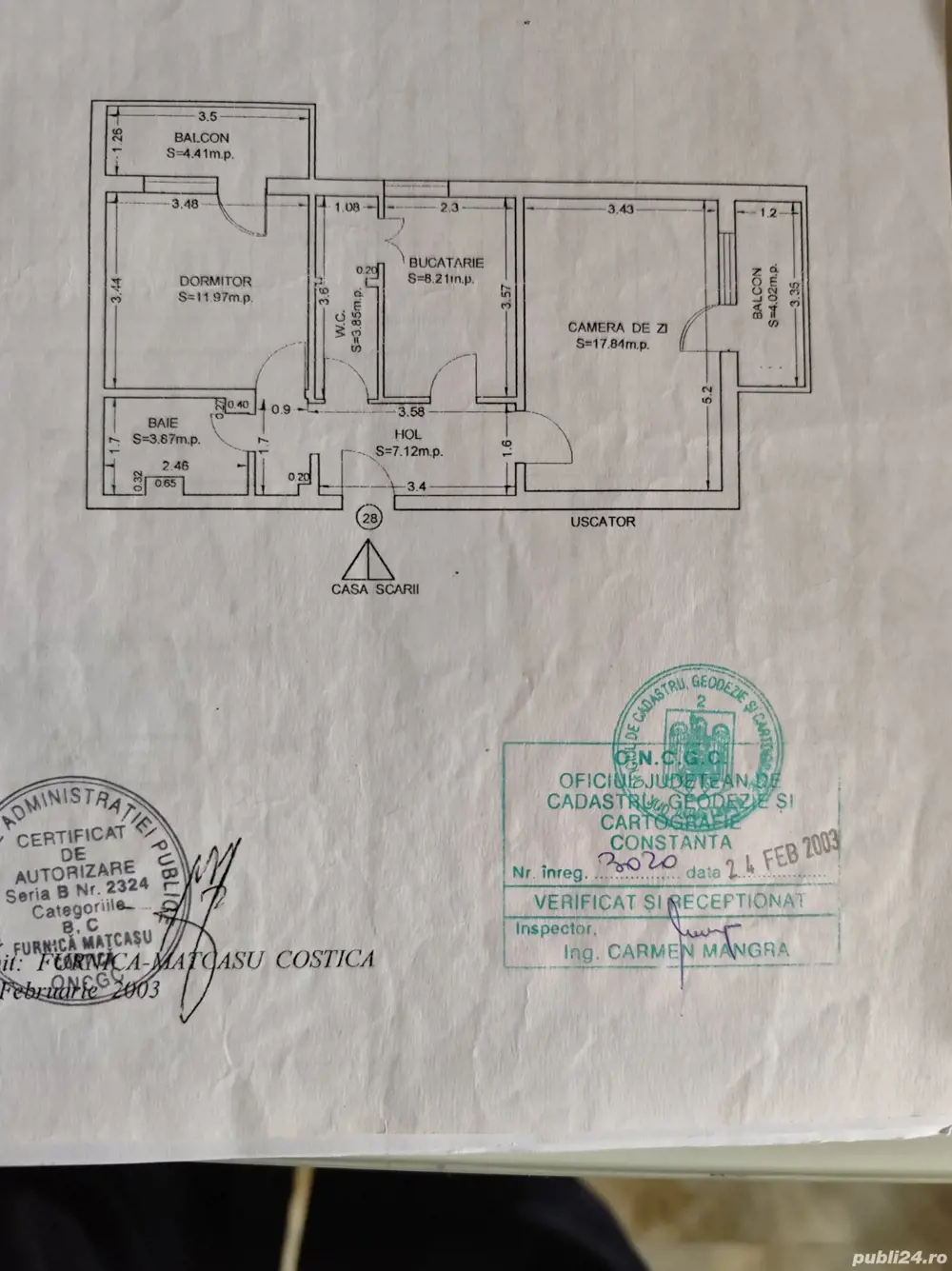 Proprietar vind apartament mare cu 2 balcoane renovat zona Lăpușneanu -Hasdeu 