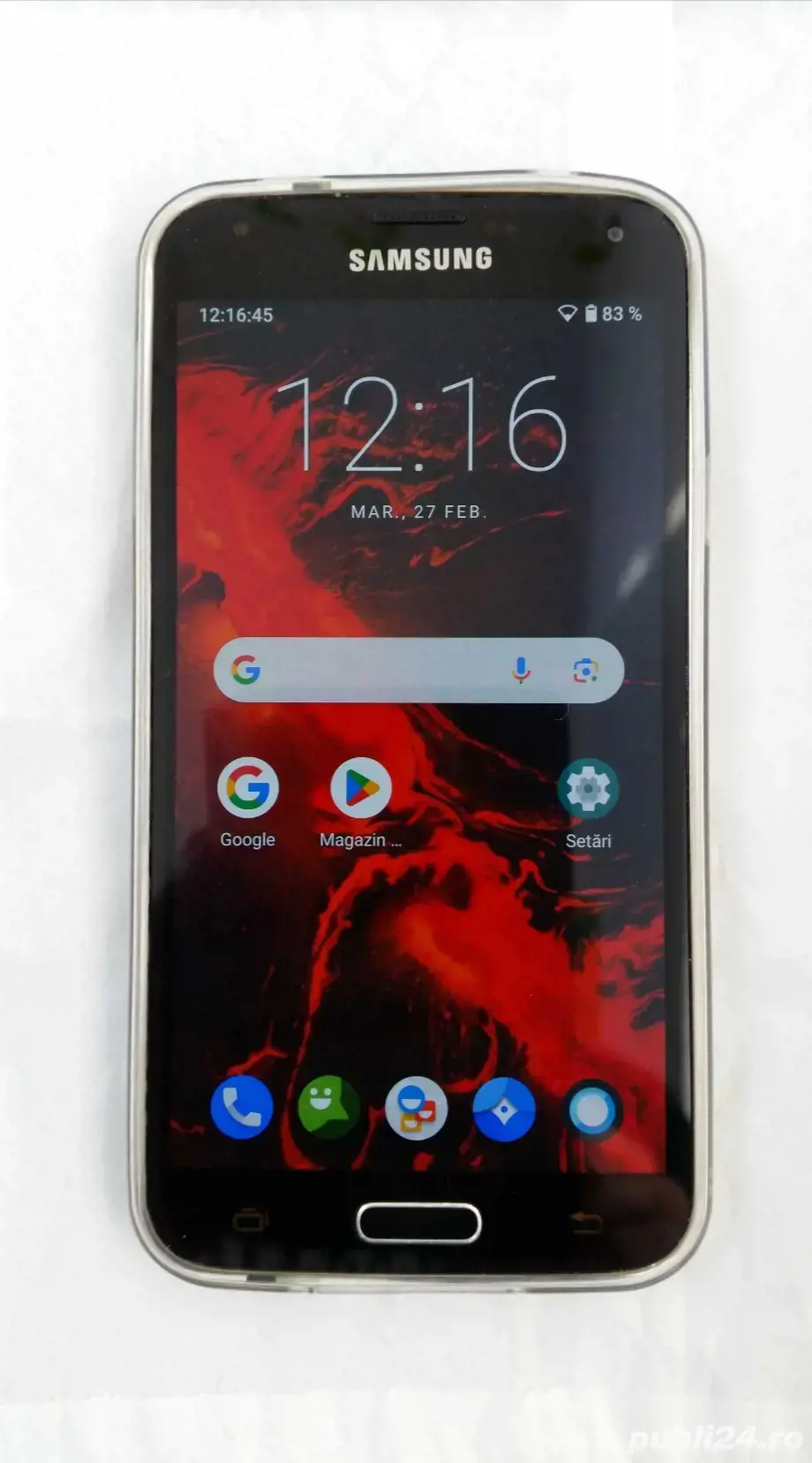 Samsung S5 G900F negru android 11