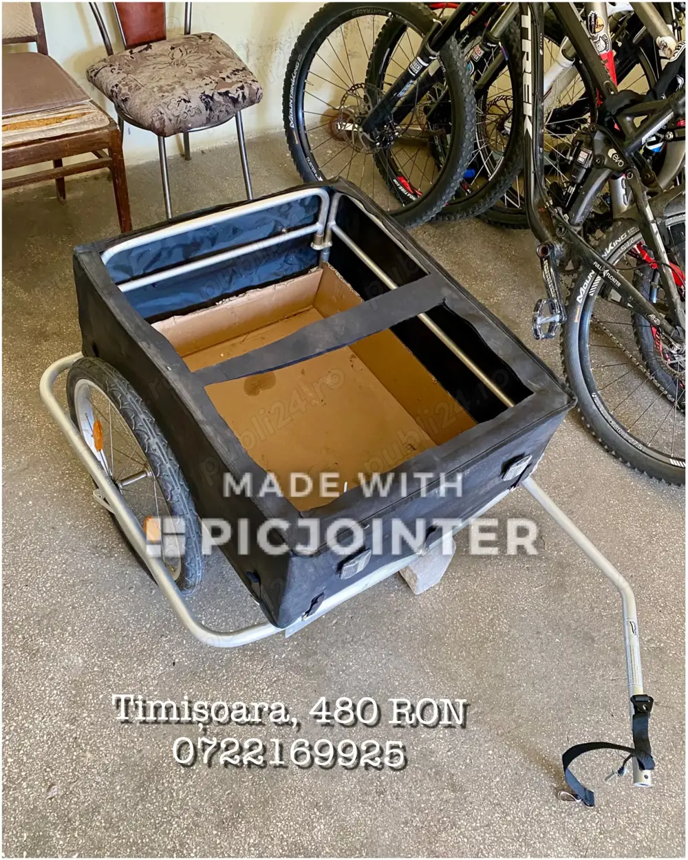 LICHIDEZ Remorcă Al nouă,de bicicletă,trotinetă