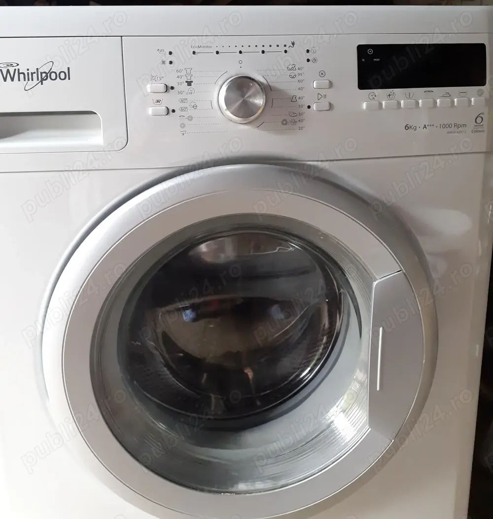 Mașină de spălat rufe Whirlpool 6sense pentru piese