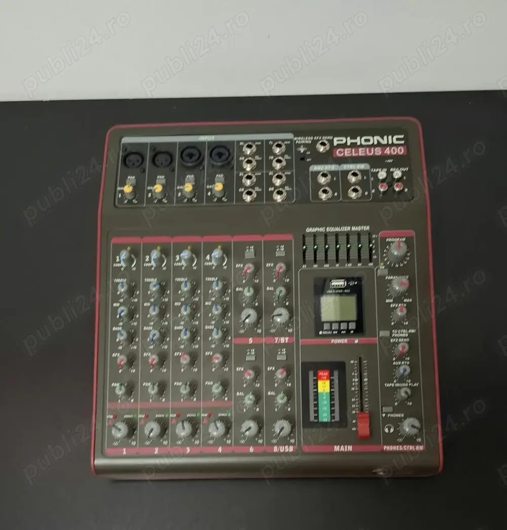 Vând Mixer Audio Analog Phonic Celeus 400