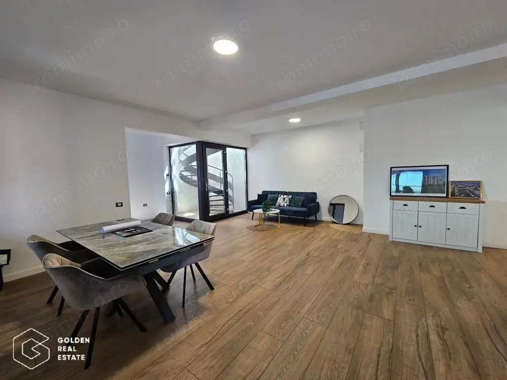 Penthouse 4 camere si terasa pe acoperis, Pipera, comision 0%