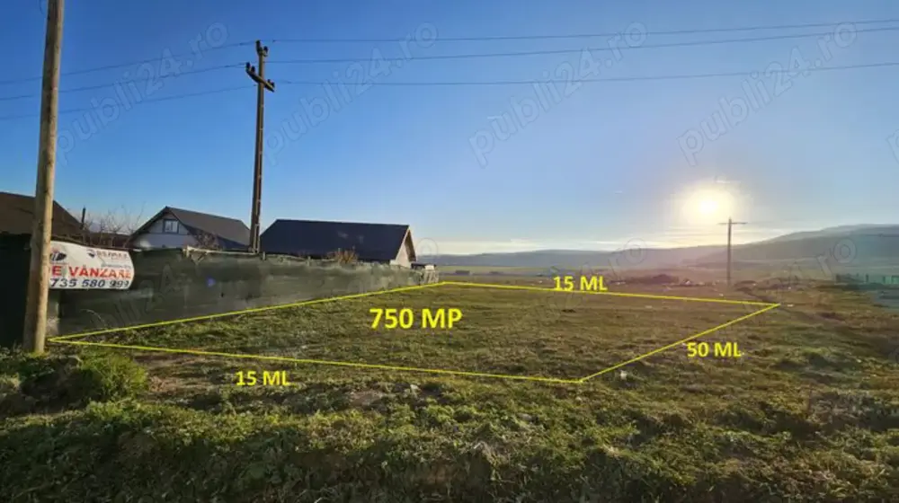 Teren 750mp Codlea   Strada Venus