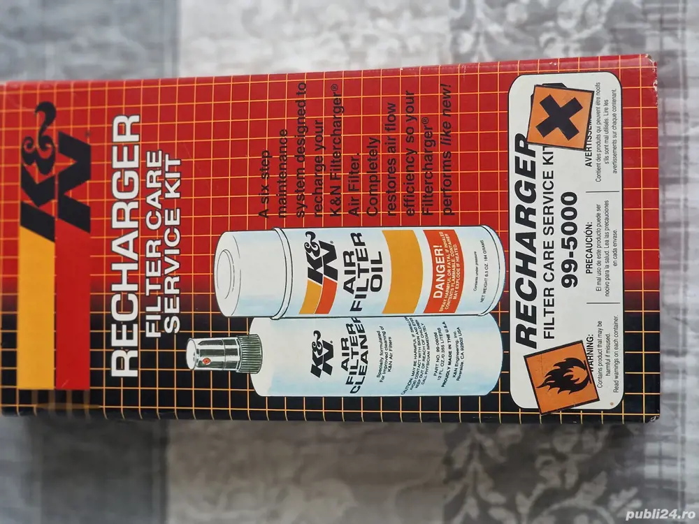 Vând kit curățare filtre K&N