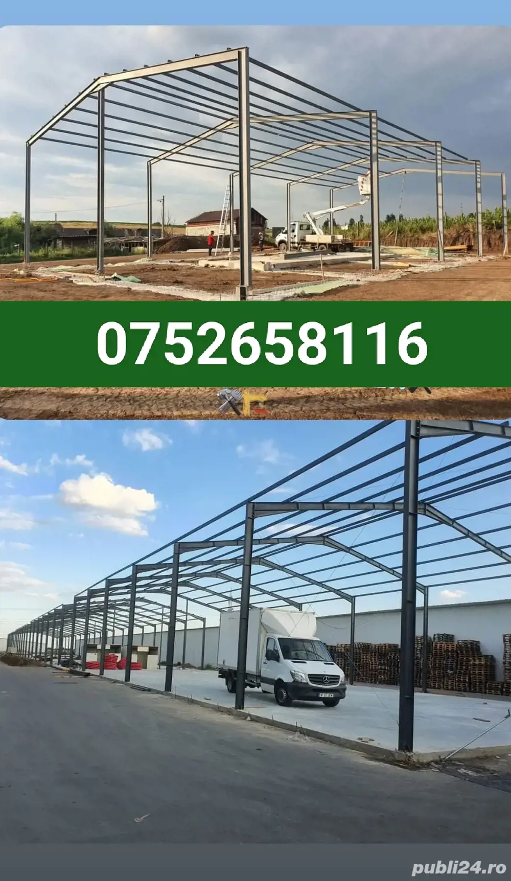 vând structură metalică 