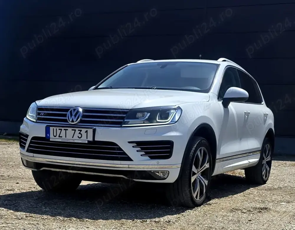 V.W. TOUAREG R-Line 4x4 Aut. 3.0 T.Diesel2017 Piele   21500 E recent adus din  SUEDIA