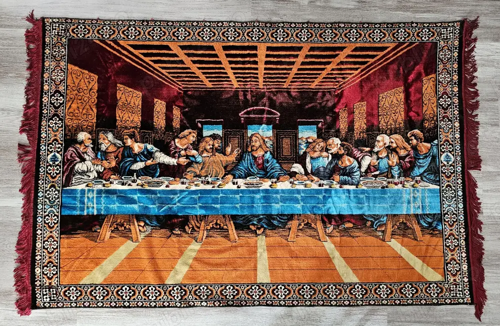 Carpetă de perete cu Cina cea de Taină