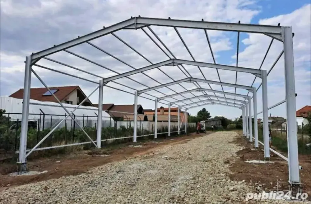 Vând hală metalică