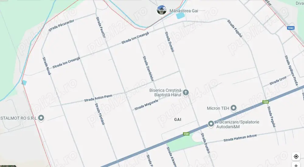 Teren de 1000 mp de vânzare în Gai   Arad