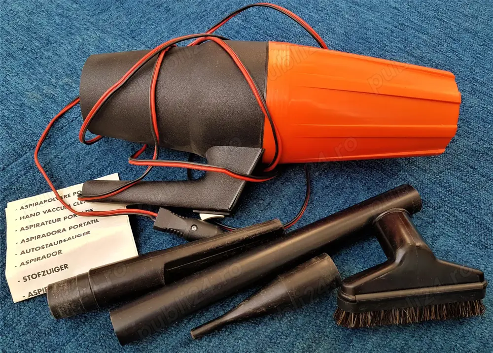 Aspirator auto alimentare la bricheta