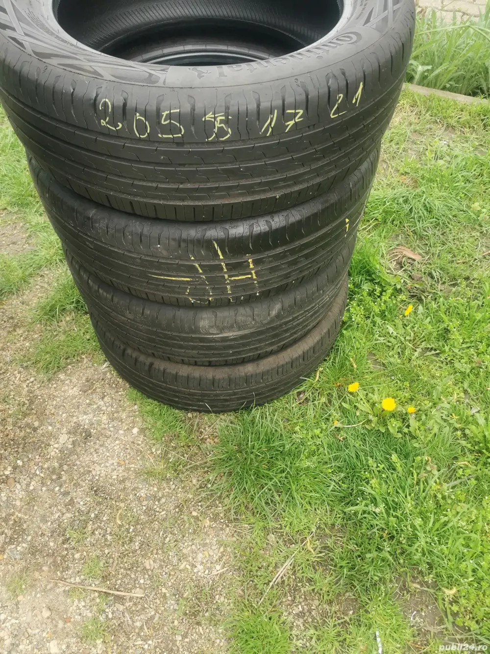 Vand set de 4 anvelope de vara Continental 205 55 R17