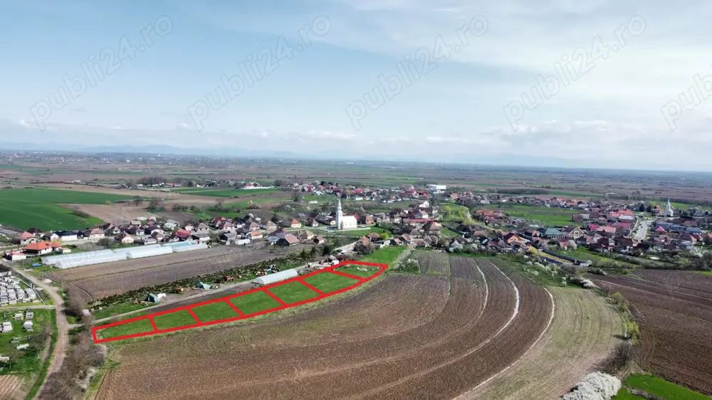 Parcele de teren - 729 mp | Amati - 3,5 km de Satu Mare
