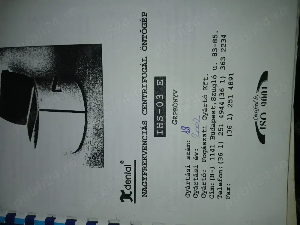 Vând Castomat(aparat de turnat prin inductie)!