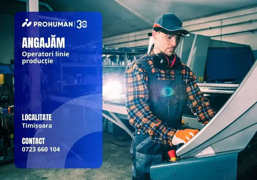 Operatori productie fabrica de curele de transmisie si distributie