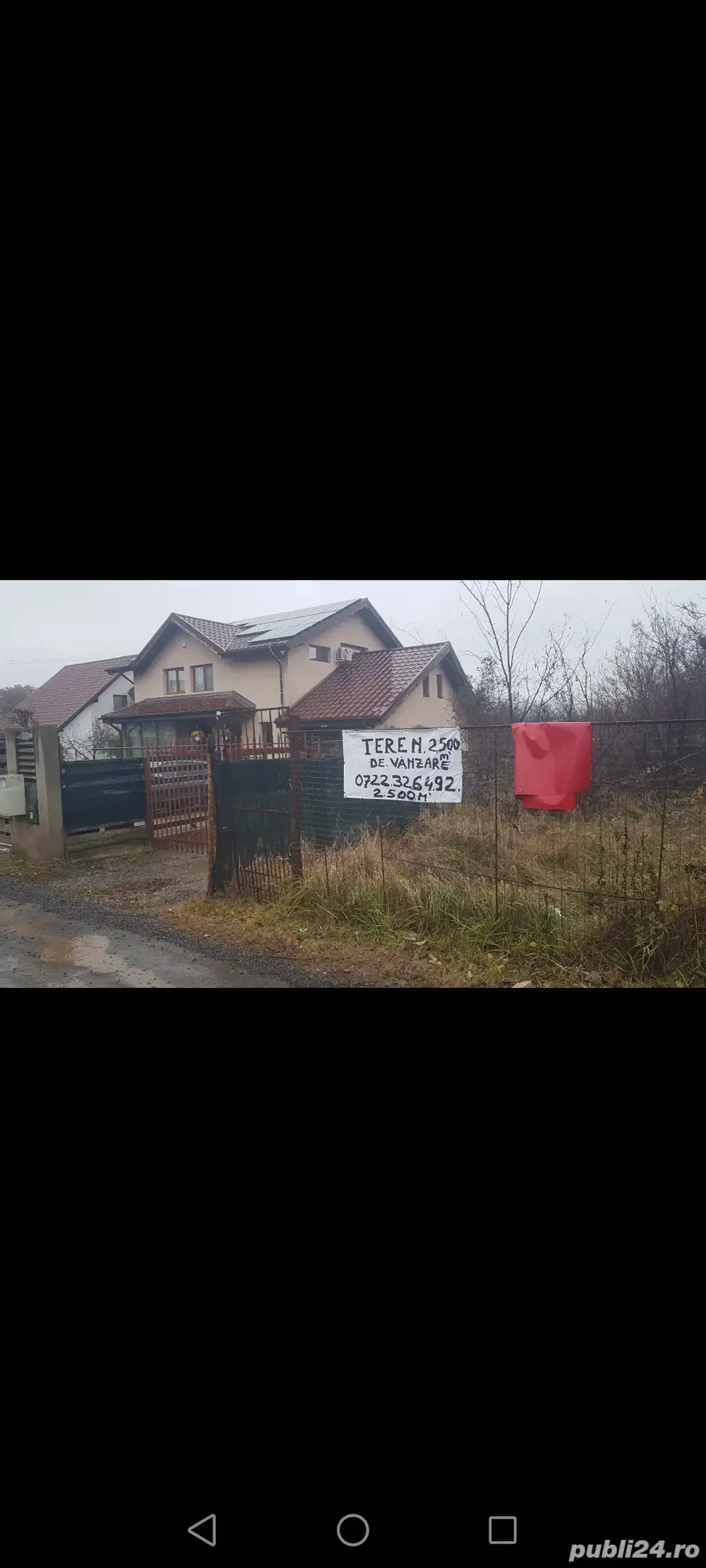 Teren intravilan 600 m Branesti  Ilfov cu toate utilit tile pret 135 m!