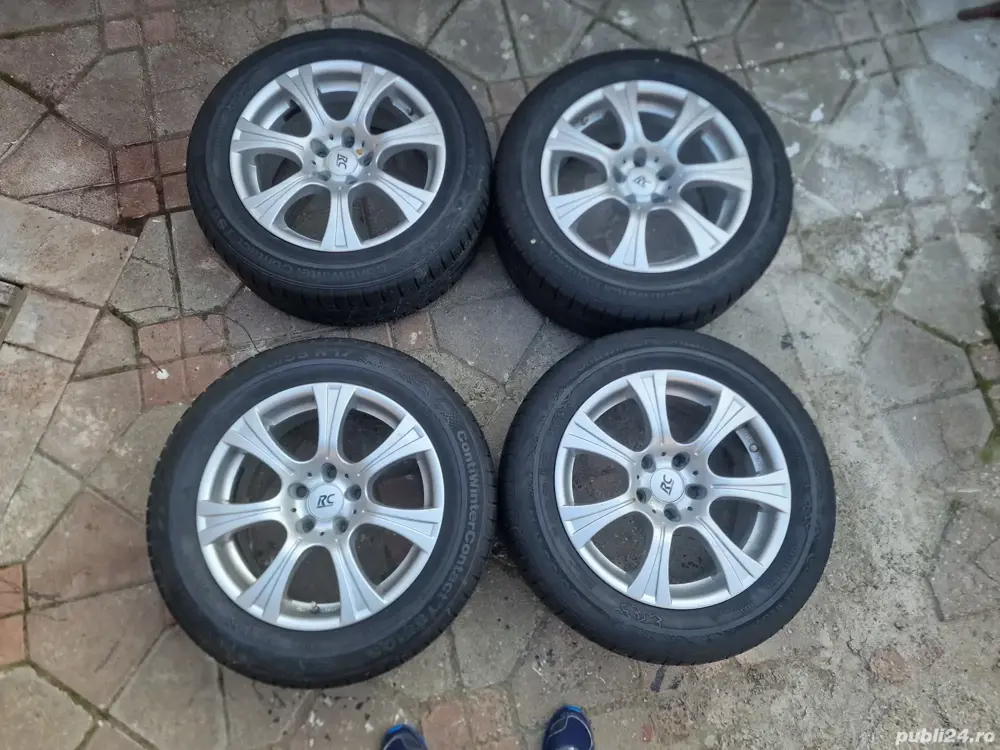 Vând jante RC design + anvelope 235/55/17