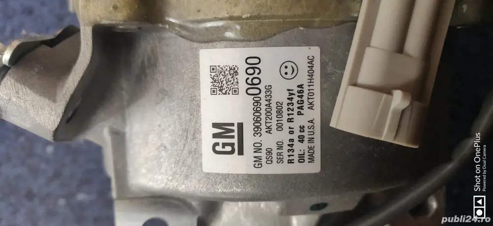 Vând compresor climă original Opel Mokka-Opel Adam-Chevrolet Aveo