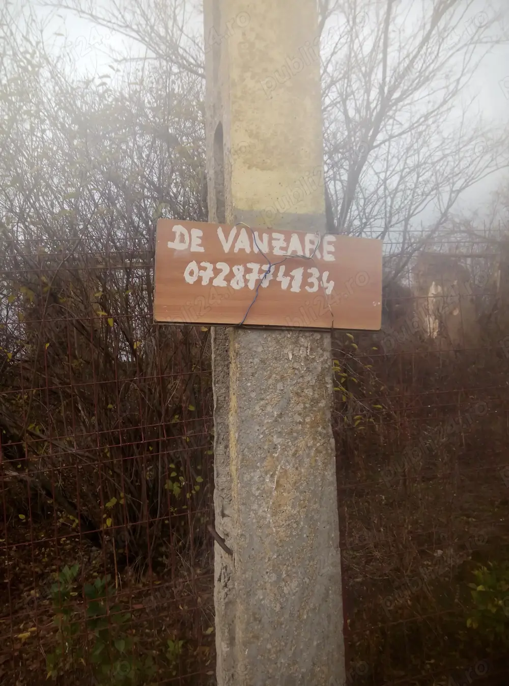 vand teren intravilan Baduleasa,Teleorman , 2500mp