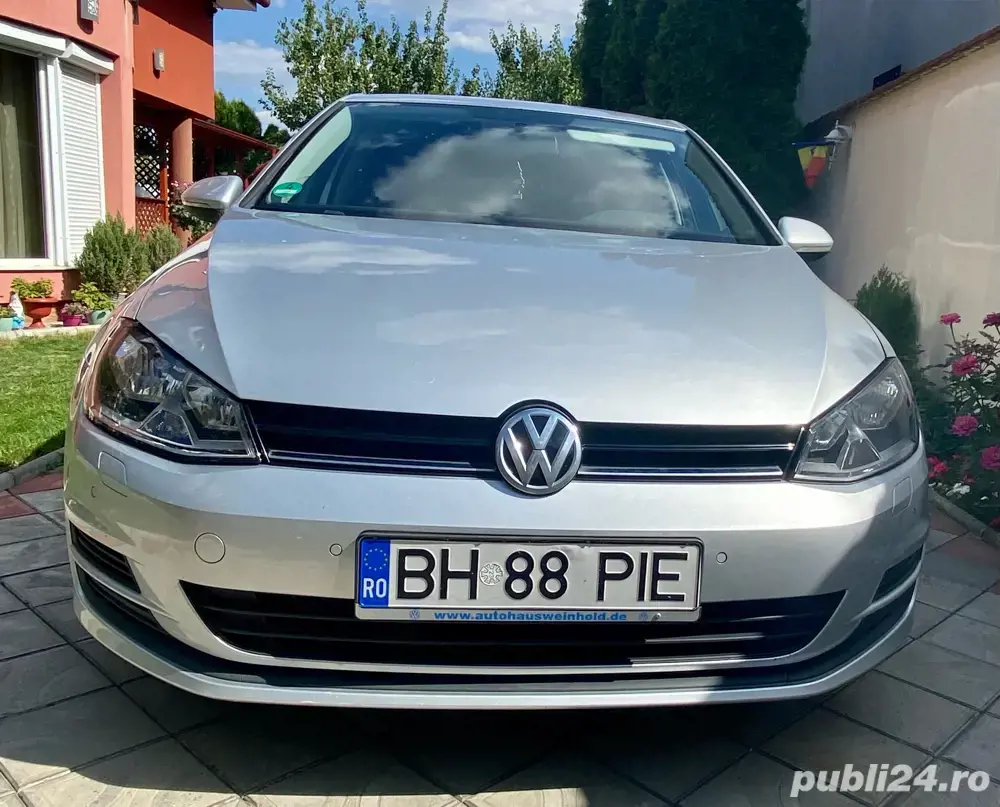 Golf 7 1.6 TDI Bluetec 2013   Întreținut, Ideal Oraș Drum Lung