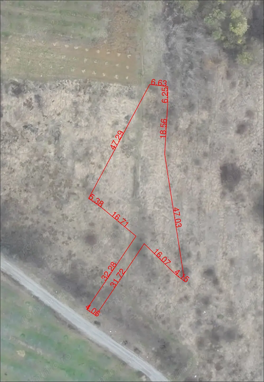 Teren pentru investitie - 1300 mp. - Podgoria - IMOBIHOR 