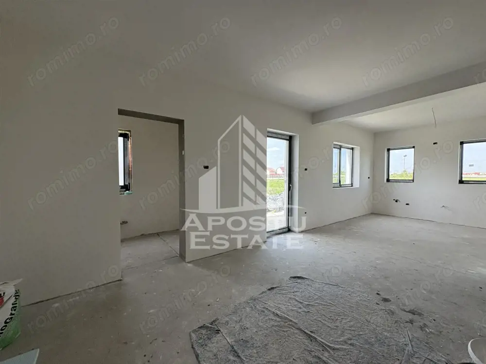 Duplex pe parter 3 camere | Mosnita Noua | Aproape de centura