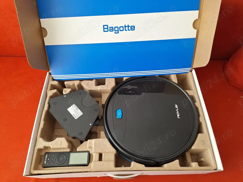 Robot de aspirare cu telecomanda, cu programare pe zile   ore