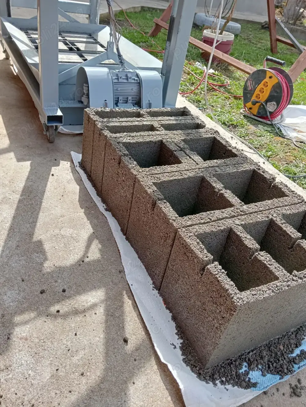 Mașini de bolțari stâlpi și fundații 