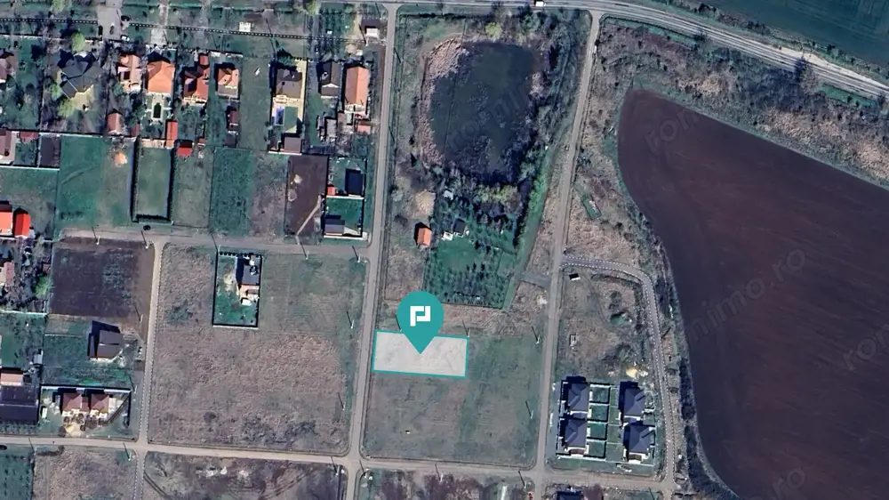 Teren de 1.000 mp în Fântânele, Arad