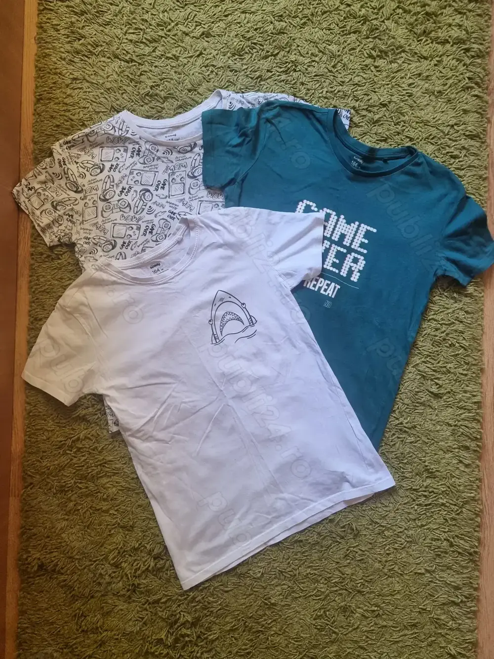 Set 3 tricouri pentru copii 164 cm