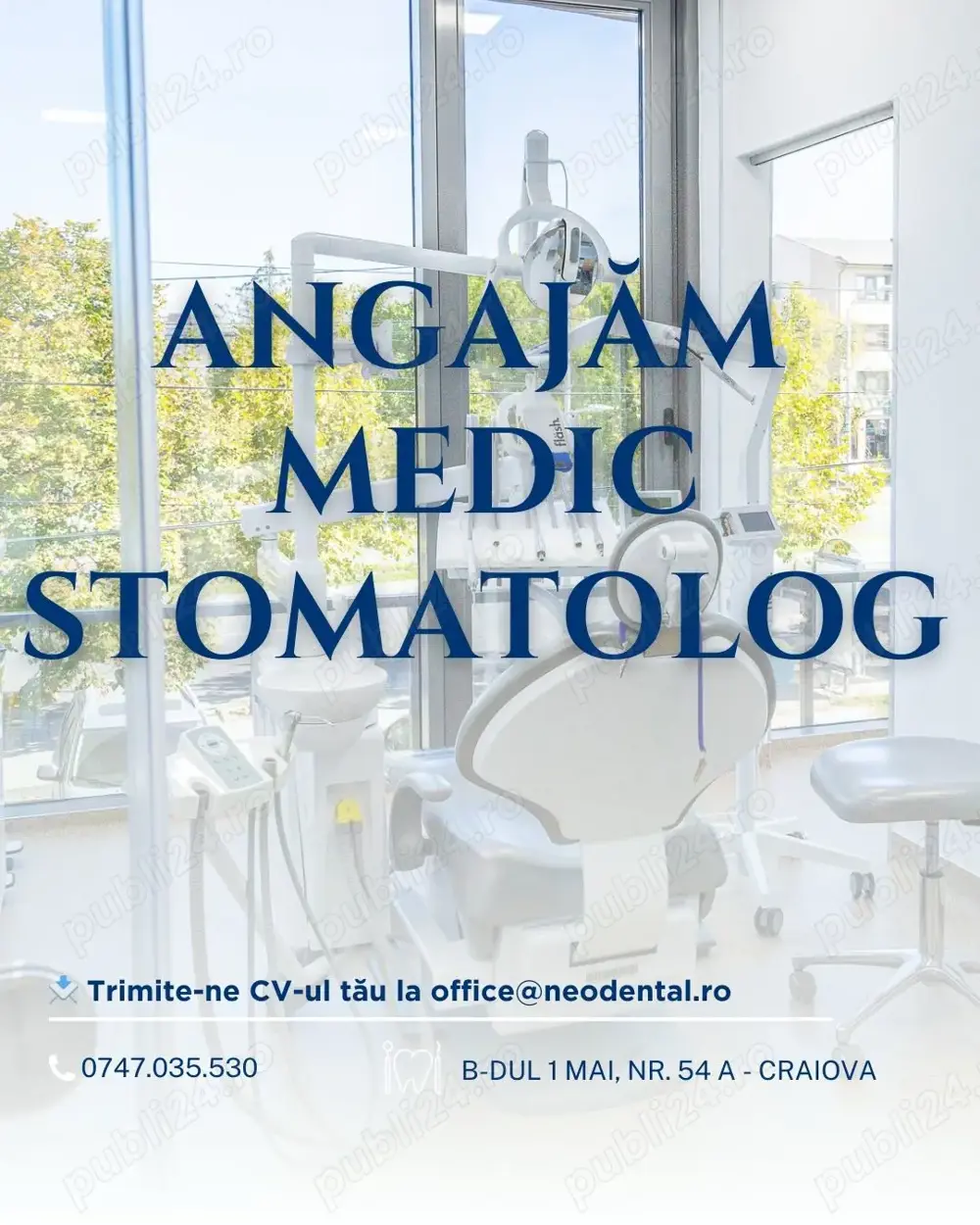 Angajam Medic Stomatolog - Craiova