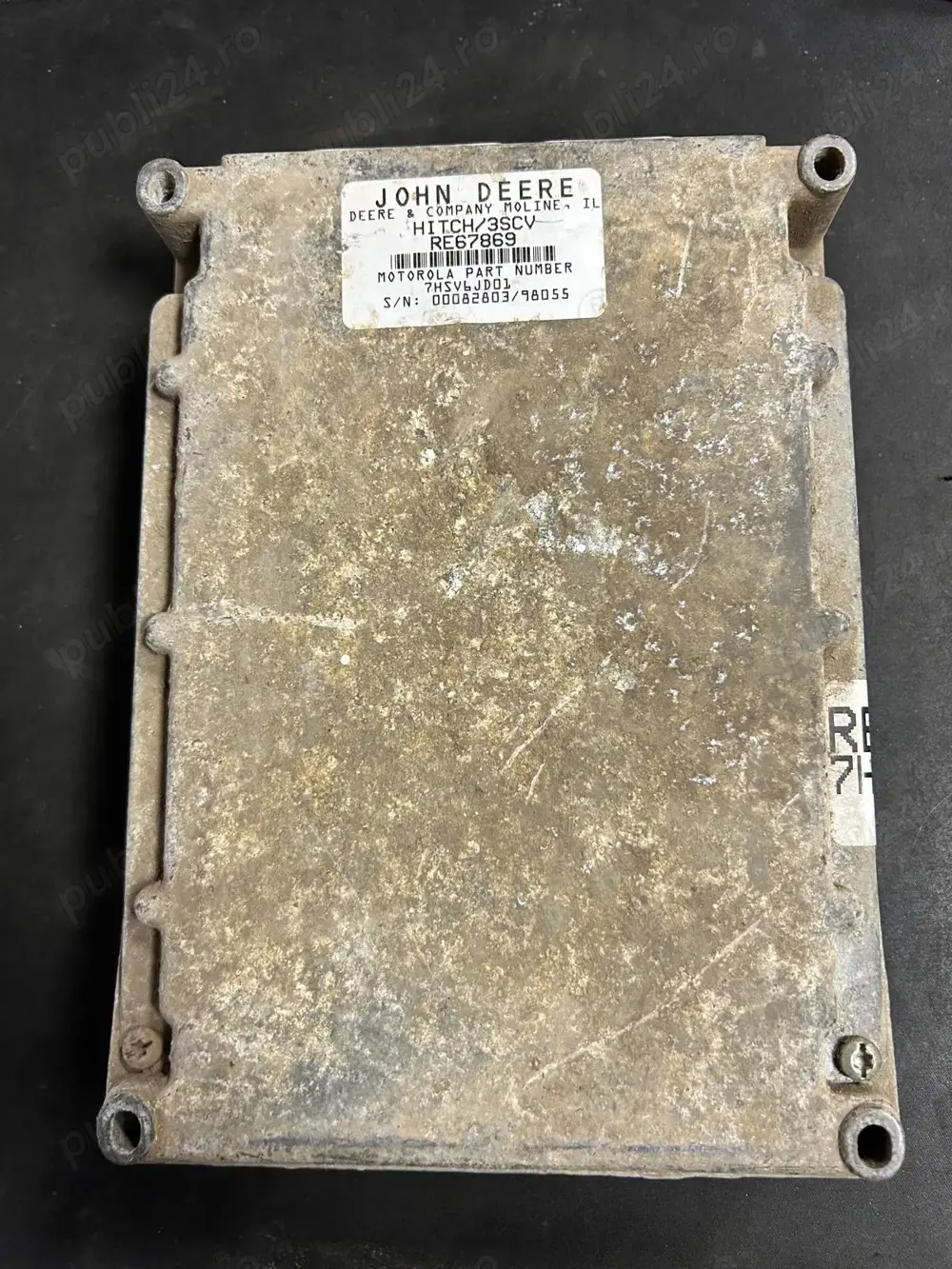 Calculator EHR ridicare tiranti JOHN DEERE HITCH Controller RE67869