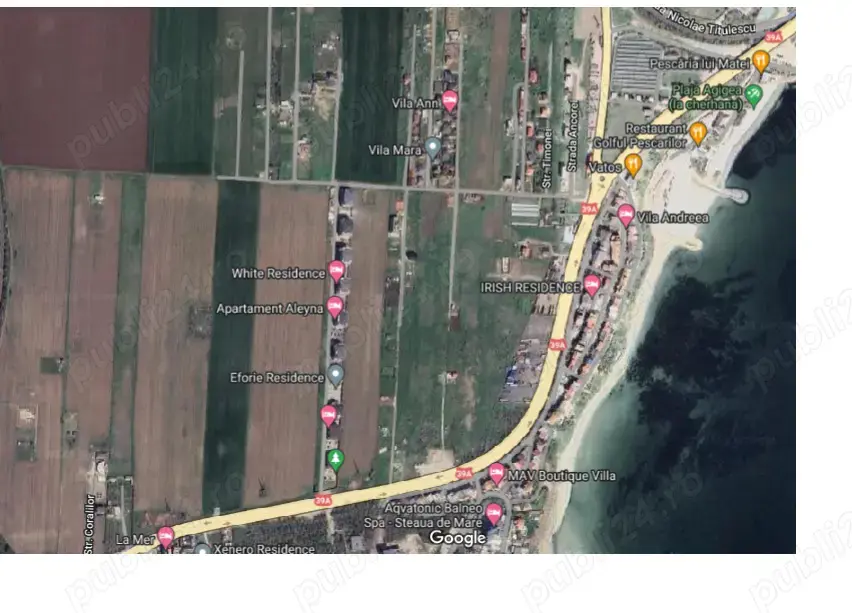 Teren intravilan Agigea zona Pescarie Roro