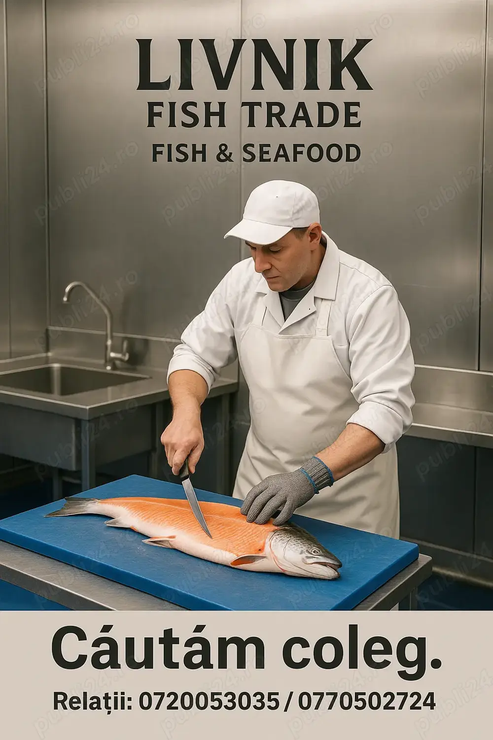 angajam transator  macelar pentru fabrica procesare peste ,zona Voinesti Dambovita