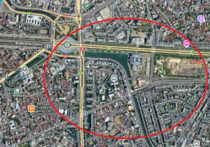 Zona Splaiul unirii sp 201 mp inchiriat