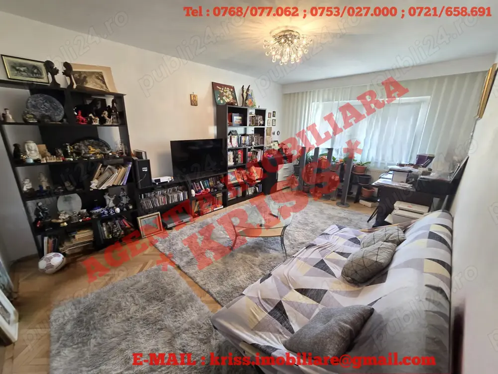 Apartament 2 Camere EREMIA GRIGORESCU Confort 1 Decomandat 2 Balcoane An 1986 