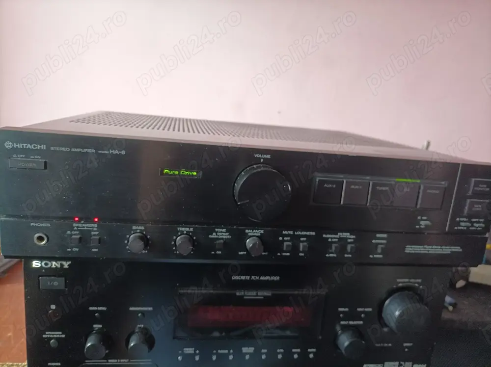 Amplificator hitachi ha 6 super hi-fi 