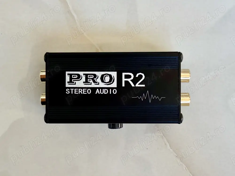 PRO R2 - ground loop isolator - izolator bucla de masa cu comutator - profesional