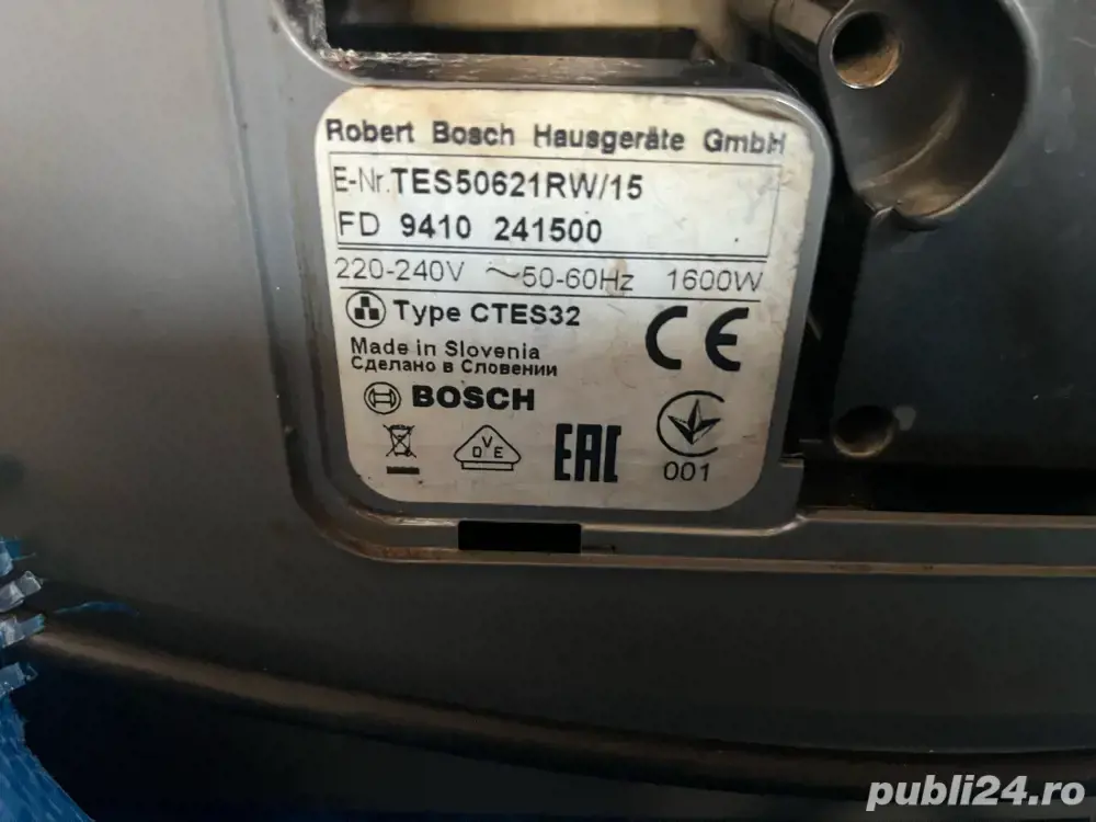 Vand expresor Bosch nefunctional