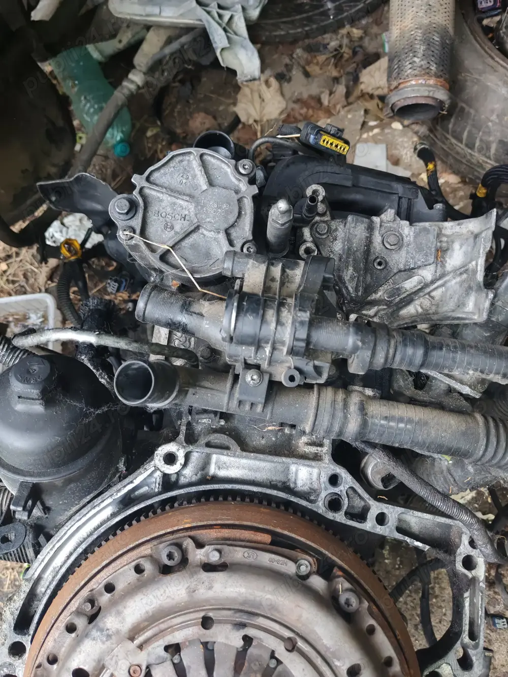 Ambreiaj cu volanta Peugeot 407 diesel 1,6 hdi