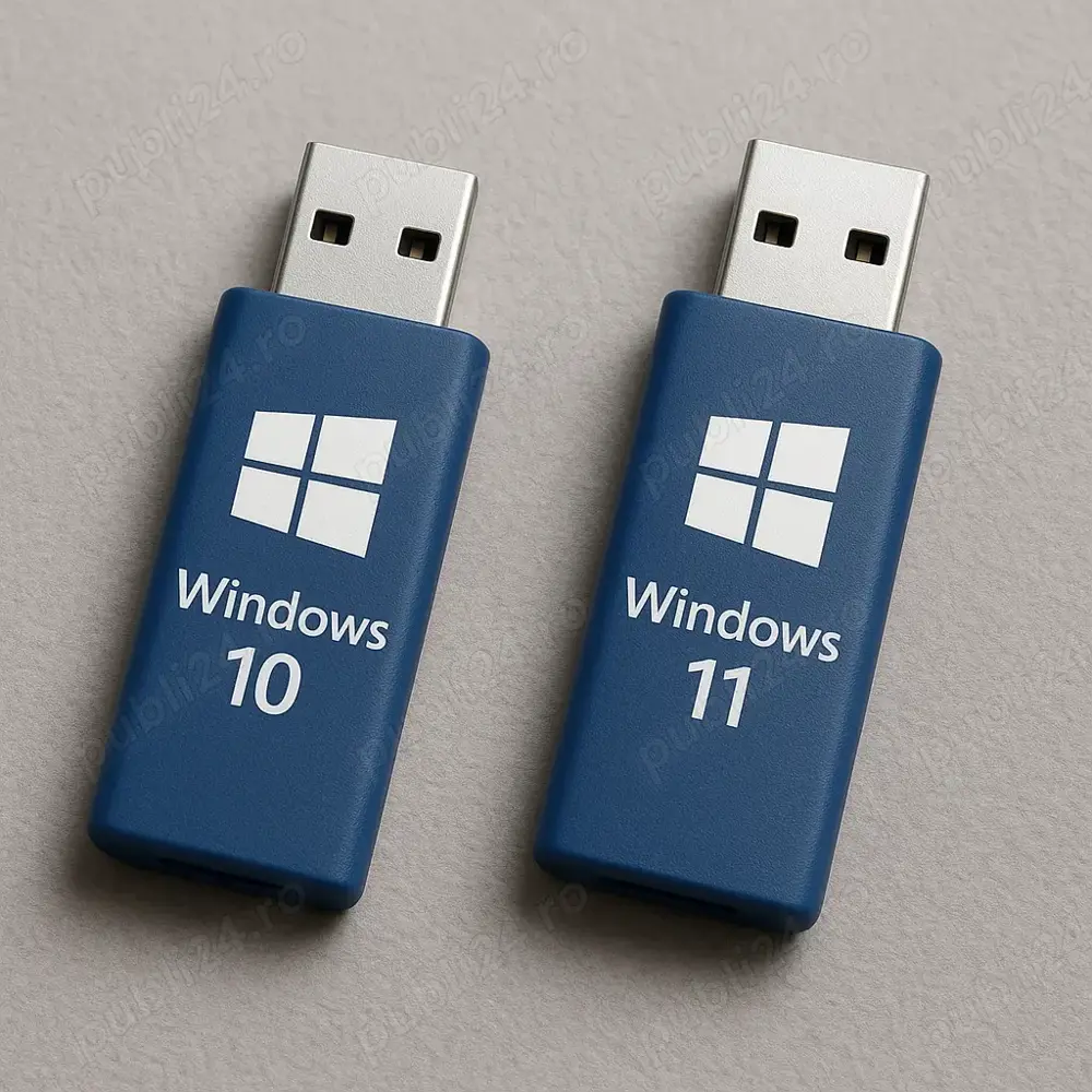Usb Flash Drive   Stick Bootabil cu Windows 10  11 Pro Licenta Inclusa!