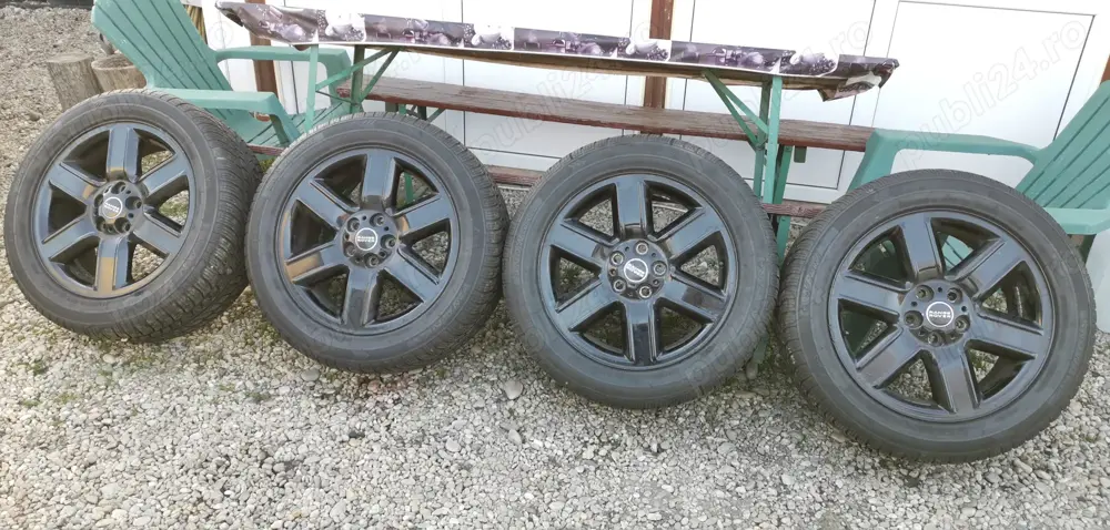 Jante aliaj Range Rover { ORIGINALE } cu cauciucuri iarna 255/50/19