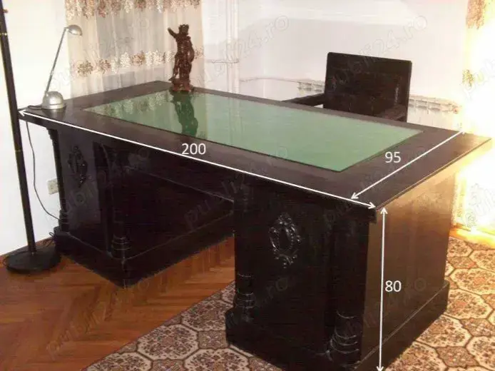 Vand birou + scaun - unicat, colectie din lemn masiv - 1 + 1 discount 50%