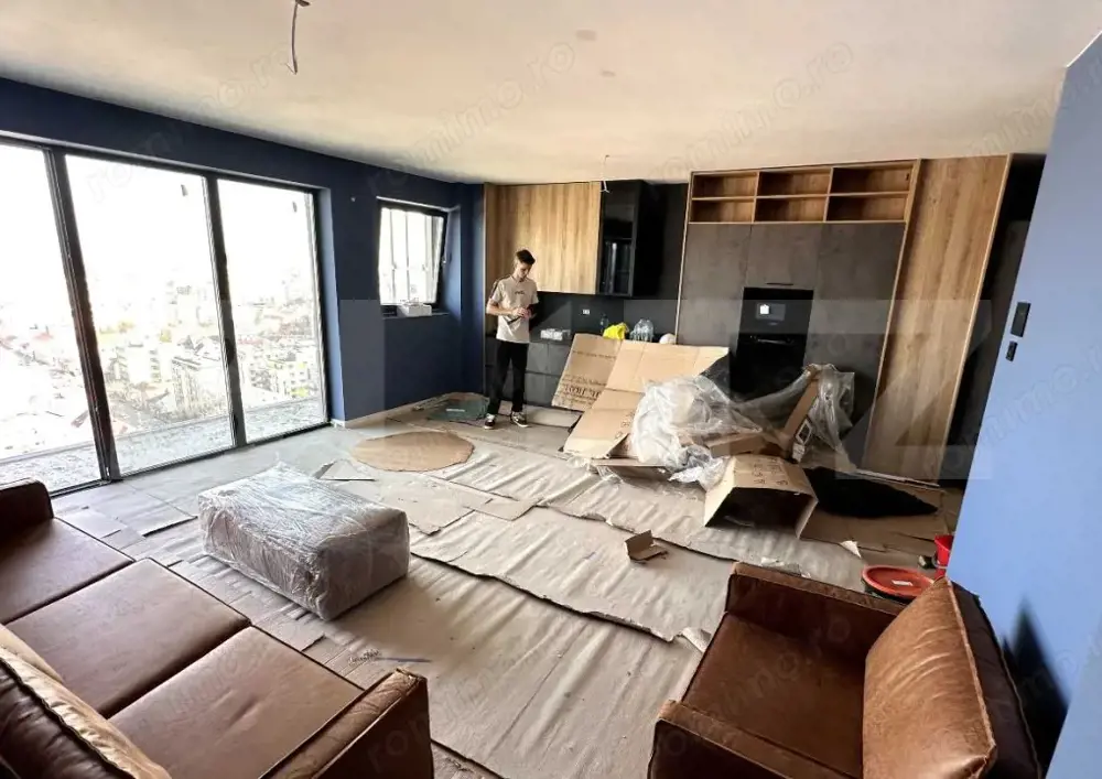 Apartament premium, 2 camere, 54 mp,terasa, parcare,zona Piața Abator