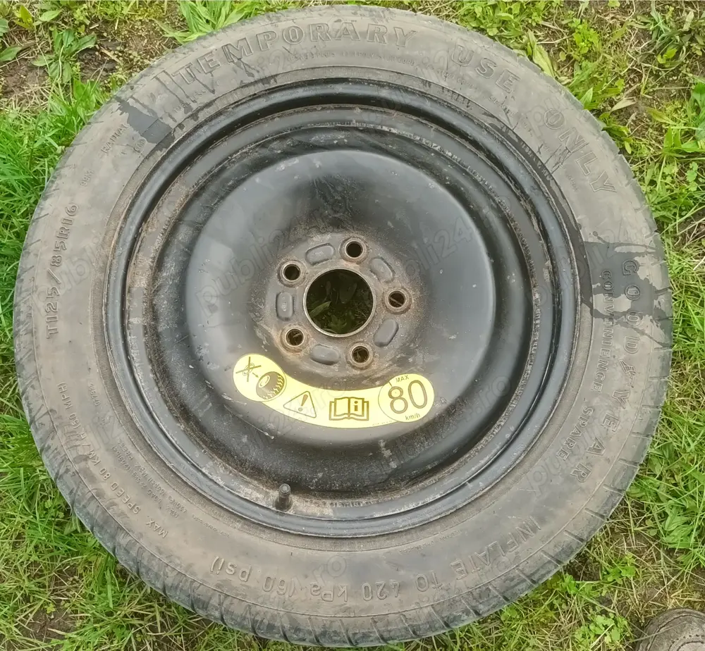 Vand roata de rezerva SLIM Ford Focus (16 inch)