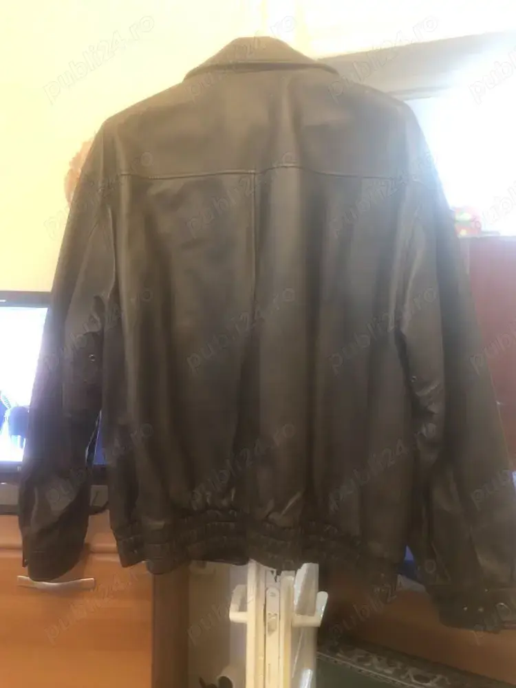 Geacă de piele pentru bărbati