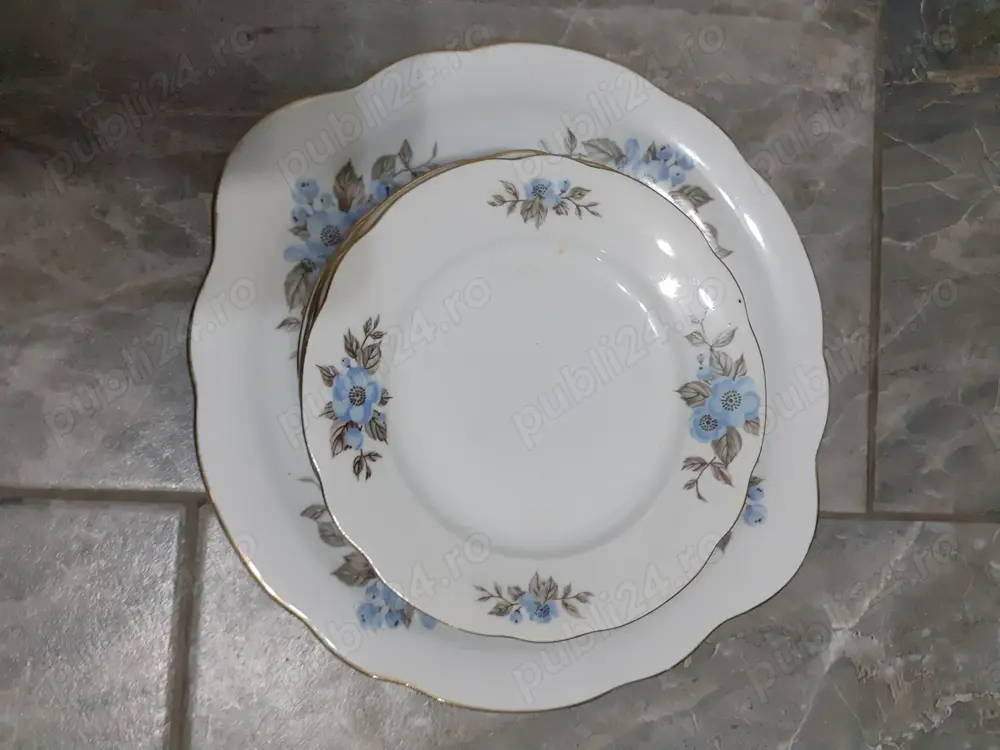 set  de farfurii 12 persoane + set tort 6 persoane