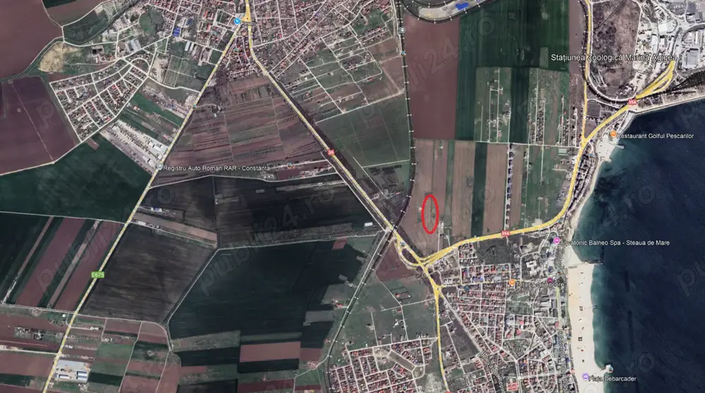 Teren de vanzare Agigea zona Steaua de Mare