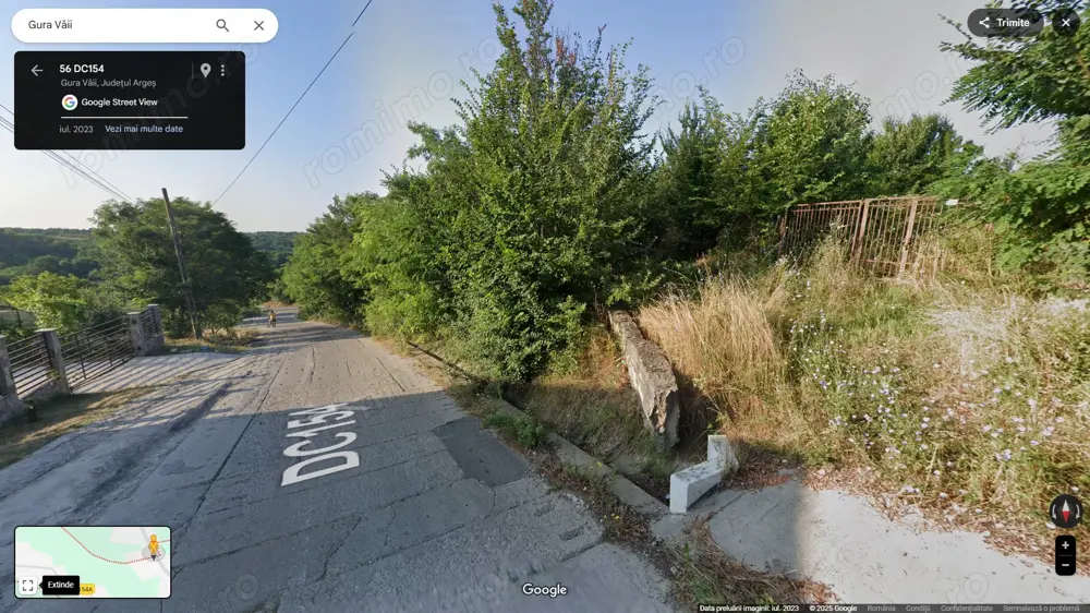 Proprietar, vand 10.000 mp teren intravilan Mosoaia Hintesti Arges