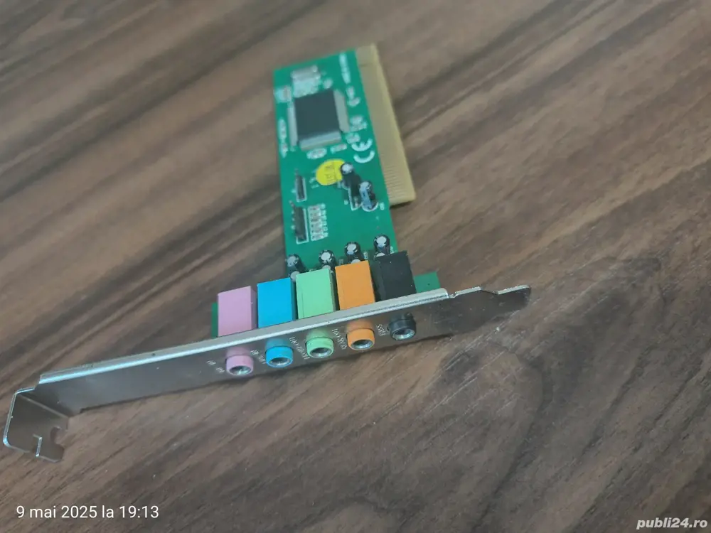 Vând placă sunet PCI Gembird 6 canale 