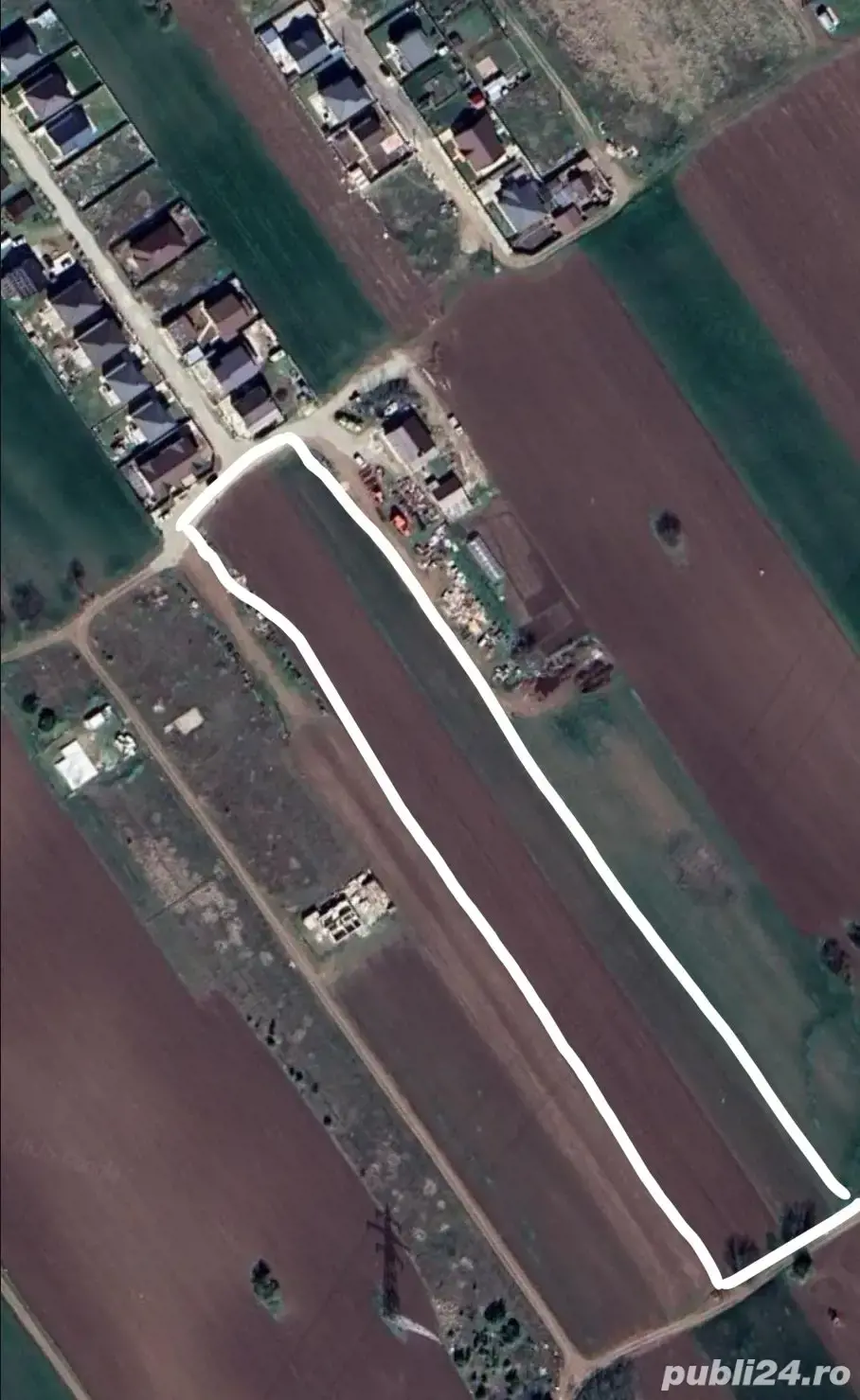 Teren extravilan 9617mp ,deschidere 31,5m,utilitati aproape ,Berceni,Ilfov